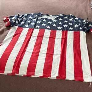 Men’s American Flag Tee - Red, White & Blue